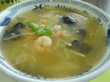 蝦仁湯麺